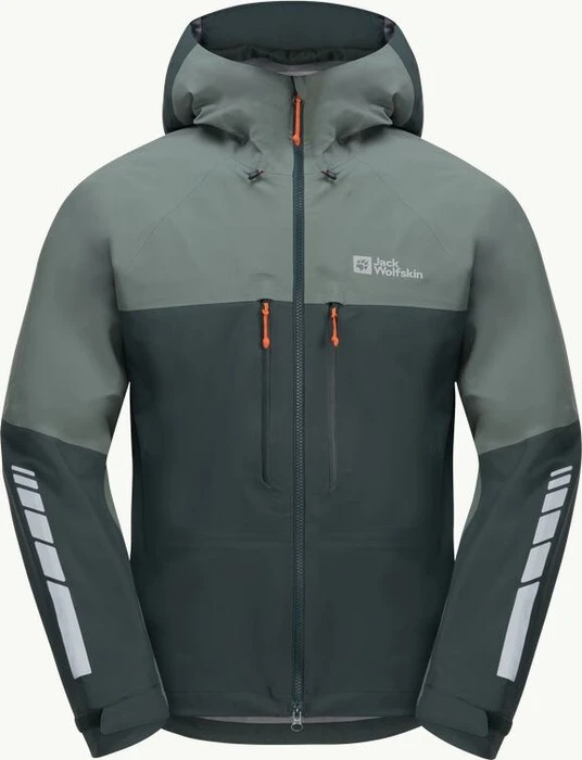 Jack Wolfskin Morobbia 3L Fahrradjacke black olive (Herren)