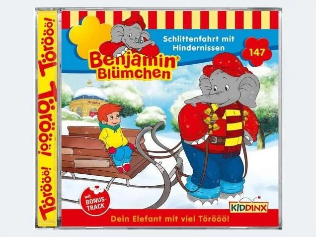 Benjamin Blümchen Folge 147 - Schlittenfahrt mit Hindernissen