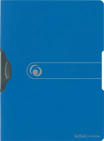 Herlitz easy orga to go Express-Clip Klemmmappe, A4, blau