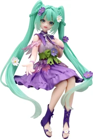 FuRyu Hatsune Miku - Noodle Stopper Flower Fairy Cosmos Purple 14cm