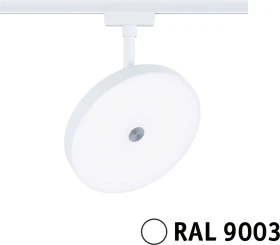Paulmann URail Hildor Schienensystem LED-Spot 4000k signalweiß, 1 Stück