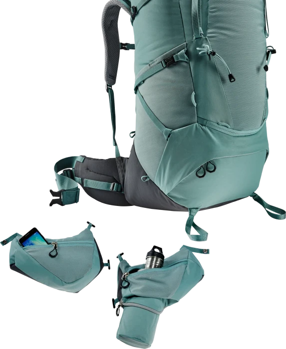 Deuter Aircontact Core 55+10 SL jade/graphite (Damen)