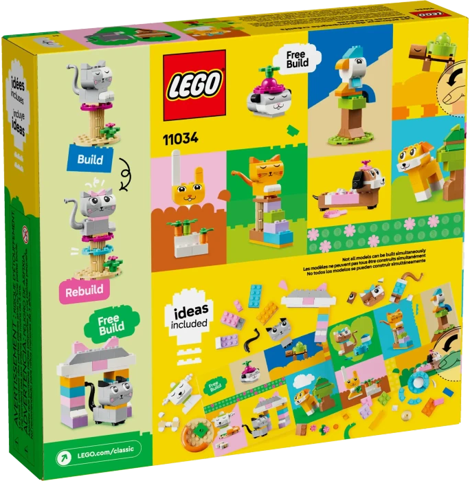 LEGO Classic - Kreative Tiere