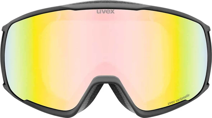 UVEX Victorious Small V black matt/vario rainbow mirror