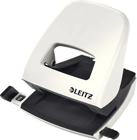Leitz New NeXXt WOW Bürolocher Metall Blister, Perlweiß