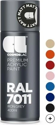 Cosmos Lac Acryllack-Spray RAL 7011 iron grey glänzend, 400ml