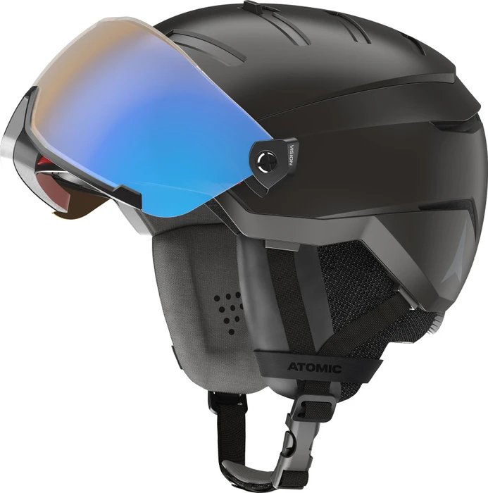 Atomic Savor GT Visor Photo Helm schwarz (Modell 2020/2021)