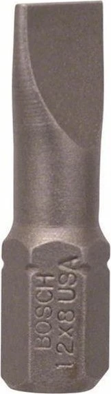 Bosch Professional Extra Hart Schlitz Bit 1/4", 8x25mm, 10 Stück