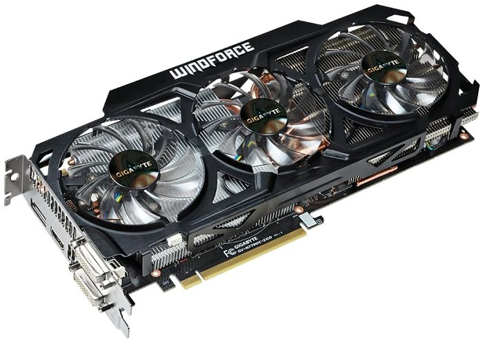 GIGABYTE GeForce GTX 770 Windforce 3X OC, 2GB GDDR5, 2x DVI, HDMI, DP