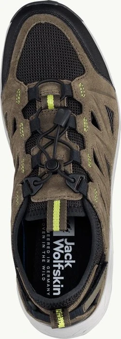 Jack Wolfskin Woodland 2 Hybrid Low khaki/lime (Herren)