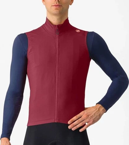 Castelli Espresso Fahrradweste deep bordeaux (Herren)