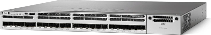 Cisco Catalyst 3850 IP Services Rackmount 10G Managed Stacking Switch, 24x SFP+, 1x Erweiterungsslot