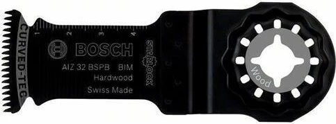 Bosch Professional AIZ32BSPB Wood SL BIM Tauchsägeblatt 32mm, 10 Stück