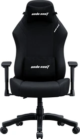 Anda Seat Luna Premium Stoff Gamingstuhl, schwarz
