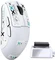 Ajazz AJ159 V2 Wireless Gaming Mouse mit Akku-Ladestation, weiß, inkl. Grip Tape, USB/Bluetooth Vorschaubild