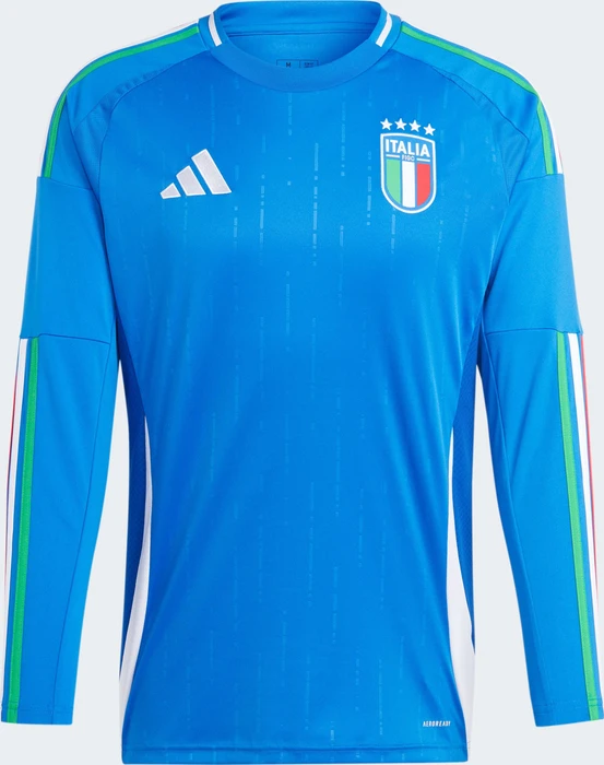 adidas UEFA EURO 2024 Italien Heimtrikot langarm (Herren)