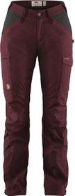 Fjällräven Kaipak Trousers Curved Hose lang dark garnet/dark grey (Damen)