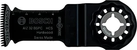 Bosch Professional AIZ32BSPC Wood SL HCS Tauchsägeblatt 32mm, 1 Stück