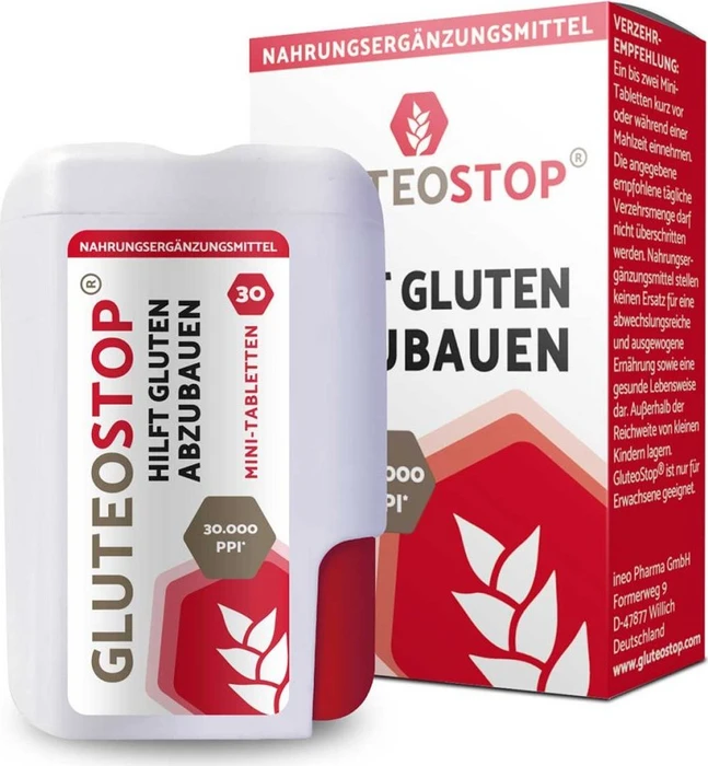 Gluteostop Tabletten, 30 Stück