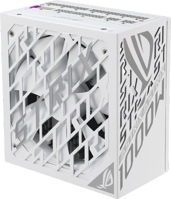 ASUS ROG Strix 1000W Platinum White Edition, ROG-STRIX-1000P-GAMING-WHITE, 1000W, ATX 3.1