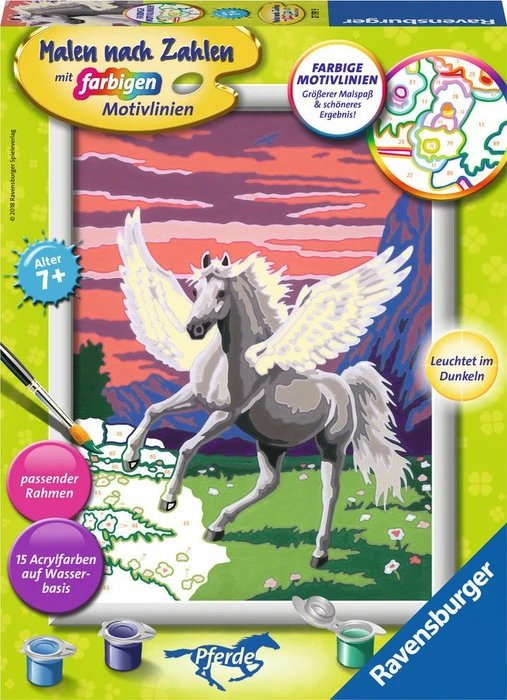 Ravensburger Malen nach Zahlen Traumhafter Pegasus