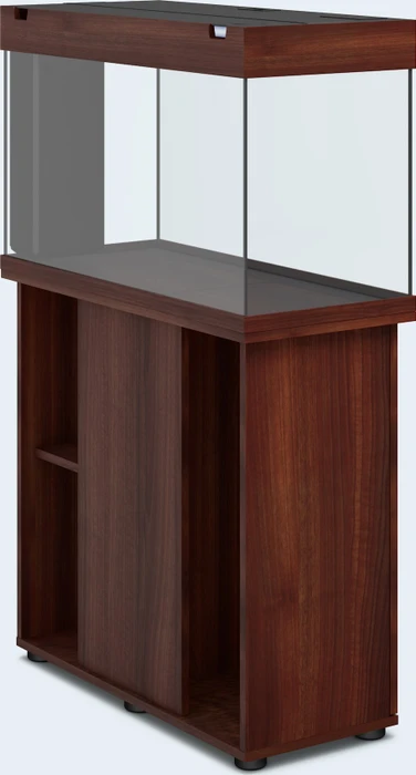 Juwel Rio 125 LED Aquarium-Set mit Unterschrank, dunkles Holz/dunkles Holz, 125l