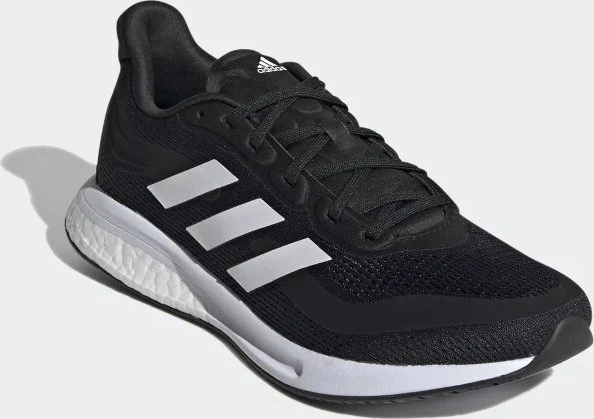 adidas Supernova core black/cloud white/halo silver (Damen)