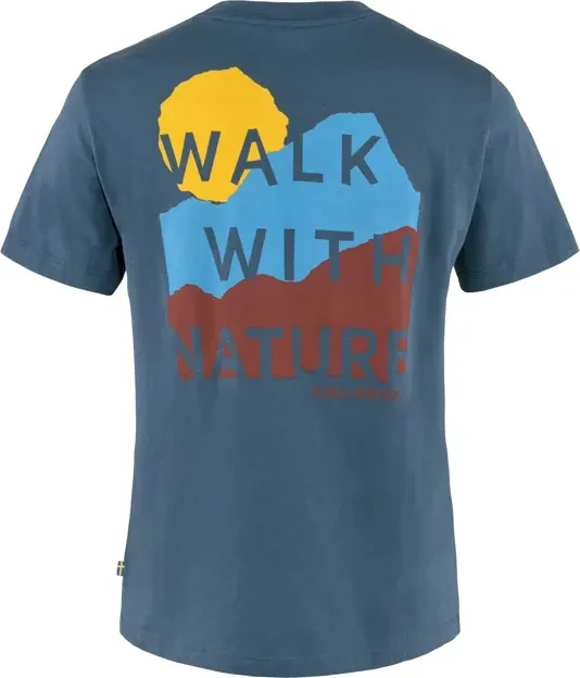 Fjällräven Nature T-Shirt kurzarm indigo blue (Damen)