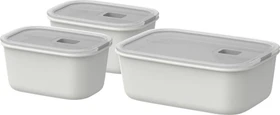 Mepal EasyClip rechteckig Aufbewahrungsbehälter 700ml nordic white