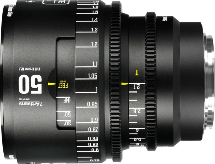 7artisans Infinte 50mm T2.1 Full Frame Cine für PL schwarz