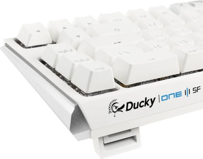 Ducky One 3 SF PBT, LEDs RGB, Pure White, MX RGB BROWN, USB, US