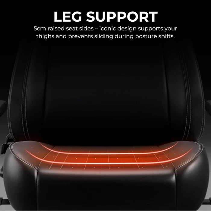 Anda Seat Novis Max Gamingstuhl, Size L, Kunstleder schwarz