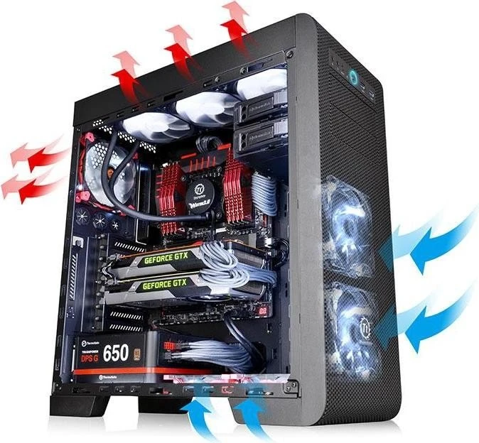 Thermaltake Core V41, Acrylfenster