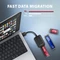 Axagon ADM2-AM USB-A 10Gbps - M.2 NVMe & SATA SSD Adapter, USB-C 3.1 Vorschaubild