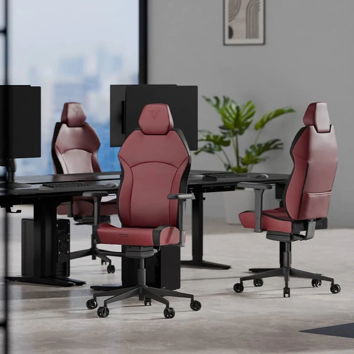 Thunder X3 SOLO 360 Modern Red Gamingstuhl, rot