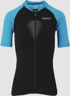 UYN Granfondo Trikot kurzarm blackboard/danube blue (Damen)