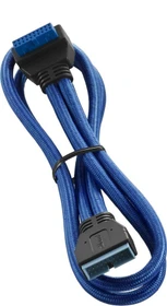 CableMod ModFlex interne USB 3.0 Verlängerung, gewinkelt, blau, 0.5m (CM-CAB-RIU3-50KB-R)