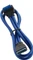 CableMod ModFlex interne USB 3.0 Verlängerung, gewinkelt, blau, 0.5m Vorschaubild