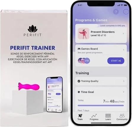 Kegel Exerciser With App Vaginaltrainer pink 24,5 cm