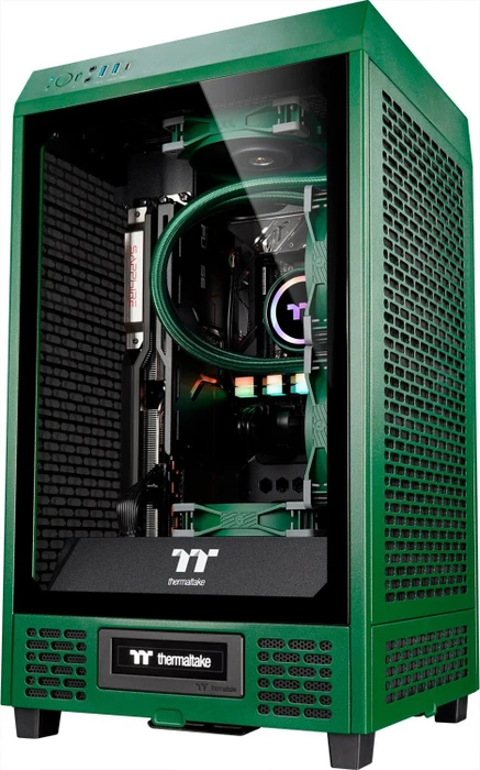 Thermaltake Toughline T200A, grün, Ryzen 7 7800X3D, 32GB RAM, 1TB SSD, Radeon RX 7900 XT