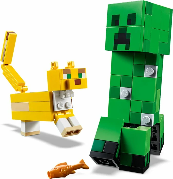 LEGO Minecraft - BigFig Creeper und Ozelot