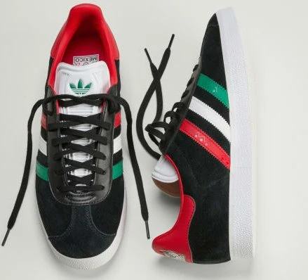 adidas Gazelle core black/cloud white/better scarlet (Herren)