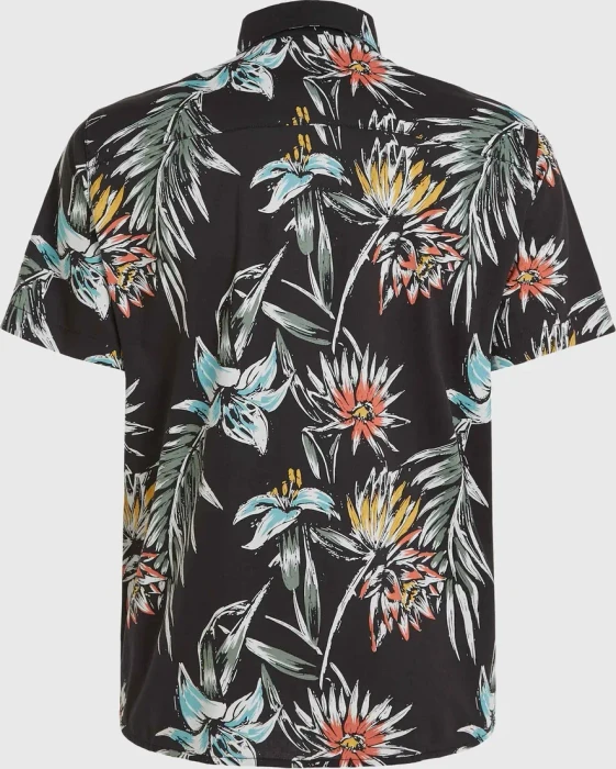 O'Neill Mix and Match Floral Hemd kurzarm black tropicana (Herren)