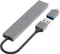 Hama USB-Hub Slim inkl. USB-C-Adapter, 4x USB-A 3.0, USB-A/USB-C 3.0 [Stecker] Vorschaubild