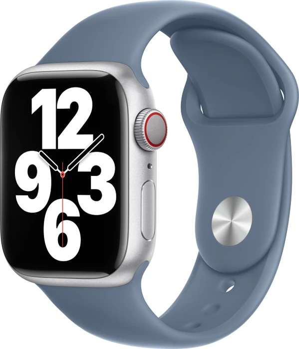 Apple Sportarmband Regular für Apple Watch 41mm schieferblau
