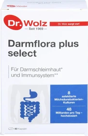 Dr. Wolz Darmflora plus select Kapseln, 80 Stück