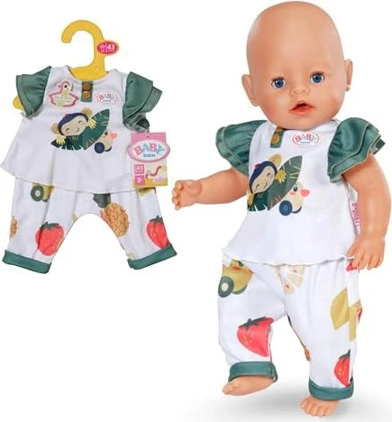 Zapf creation BABY born Mode - Äffchen Outfit 43cm