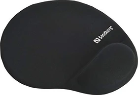 Sandberg Gel Mousepad mit Handballenauflage schwarz