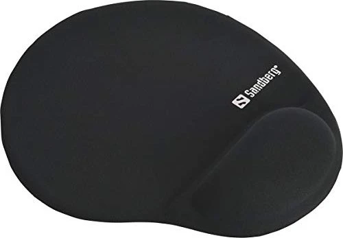 Sandberg Gel Mousepad mit Handballenauflage schwarz