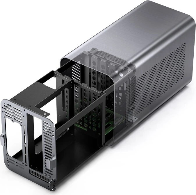 Jonsbo N1, grau, Mini-ITX